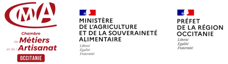 Partners: Occitanie Chamber of Trades and Crafts, French Ministry of Agriculture and Food Sovereignty, Prefect of the Occitanie region