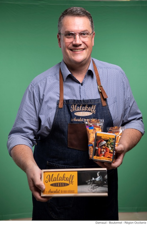 Romain Chollier, Chocolats Malakoff à Banassac-Canilhac (48), octobre 2021