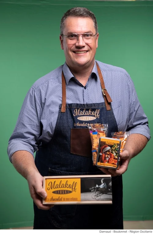 Romain Chollier, Chocolats Malakoff à Banassac-Canilhac (48), octobre 2021